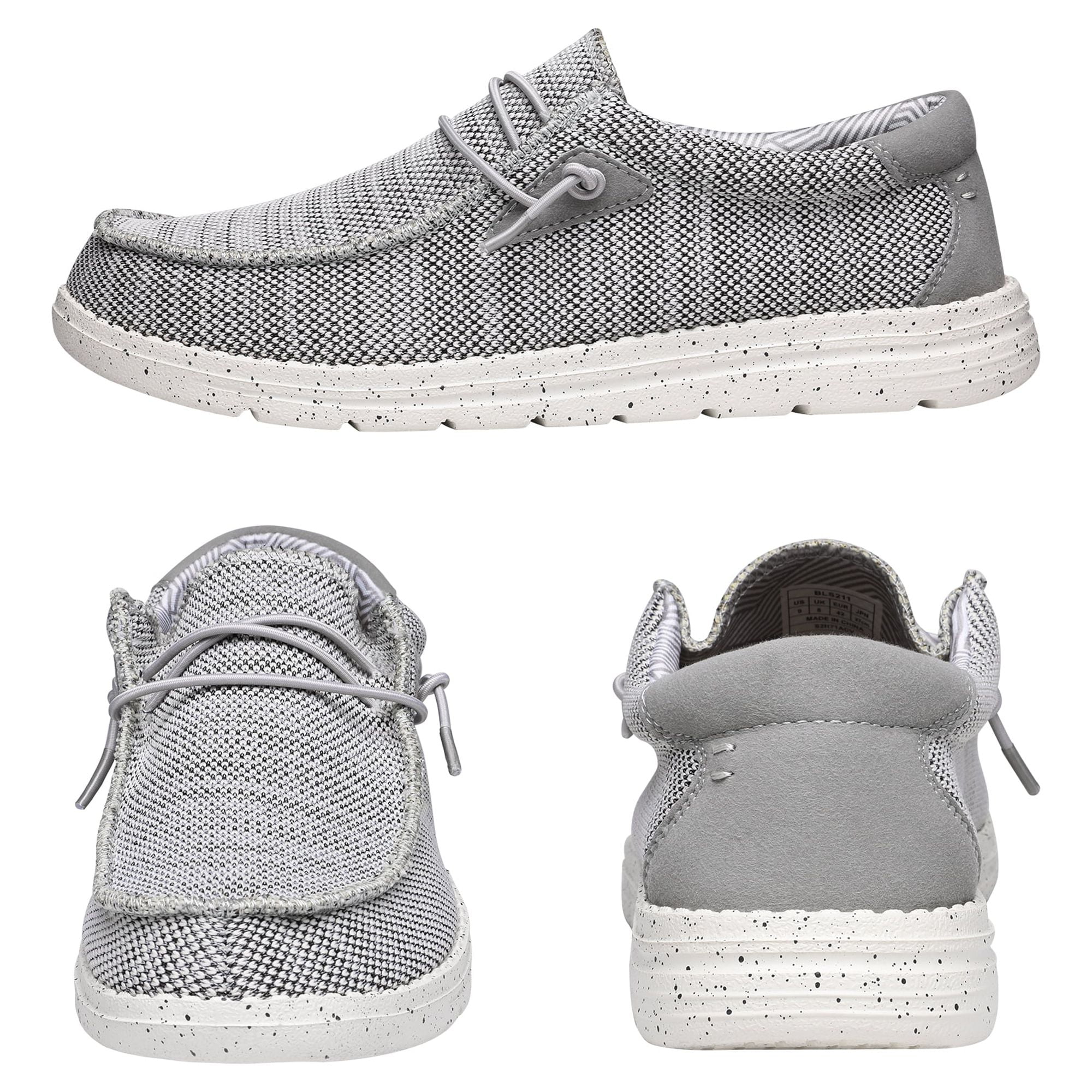 Bruno Marc Men\'s Light Gray Slip-On size9.5 Loafers (47) Amazon.com | Bruno Marc Mens Penny Loafers Moccasins Shoes  main image 2