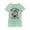 Mint, variant on Girl's Lost Gods St. Patrick's Day Lucky Meow Cat  Graphic Tee Mint Large