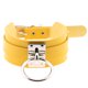 thumbnail image 1 of Minnieouse Moda Punk gótico ancho PU cuero O anillo Collar gargantilla collar mujer joyería Ropa, zapatos y accesorios Miscelánea anillo de plata y amarillo, 1 of 6