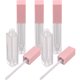 thumbnail image 4 of Tubo cuadrado de brillo labial, 5 unidades, vacío, rellenable, para maquillaje casero, botella portátil de 7 ml, para aceite labial, para viaje, cosmético transparente, 4 of 8