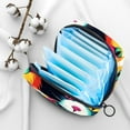 thumbnail image 7 of Sanitary Napkin Storage Bag, Zipper Menstrual Cup Pouch Feminine Menstruation First Period Pads Holder for Girls Women Ladies, Cat, 7 of 7