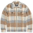 thumbnail image 4 of Jordan Craig KIDS  Boys Flannel Over Shirt With Hood (Khaki), 4 of 7