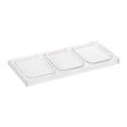 thumbnail image 2 of 3-Tier Clear Acrylic Spice Rack Organizer Food-Grade PET Kitchen Countertop Storage 26.2x12x1.5cm Holds 3 Seasoning Jars Easy-Clean, 2 of 8