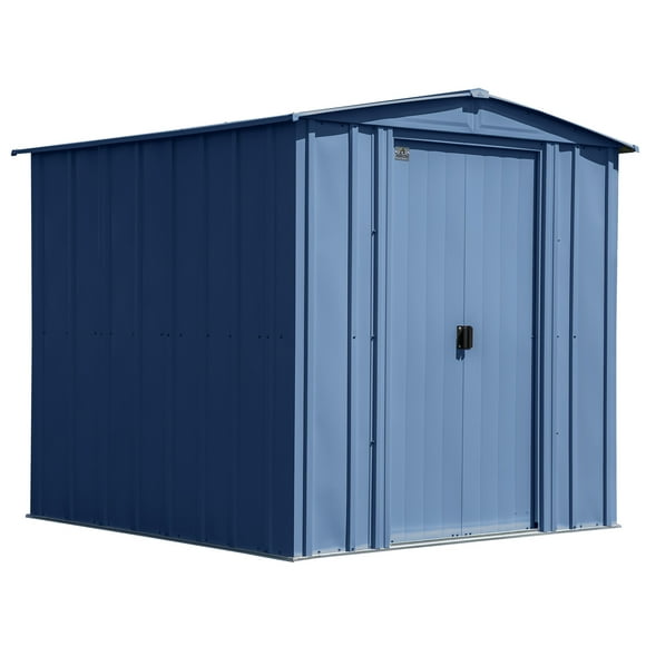 Arrow 6 x 7 x 6 ft Blue Shed