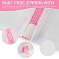 thumbnail image 4 of 7pcs Mesh Laundry Bags Delicates Bag for Washing Machine for Laundry Shirts Socks Lingerie Travel Laundry Bags White, 4 of 7