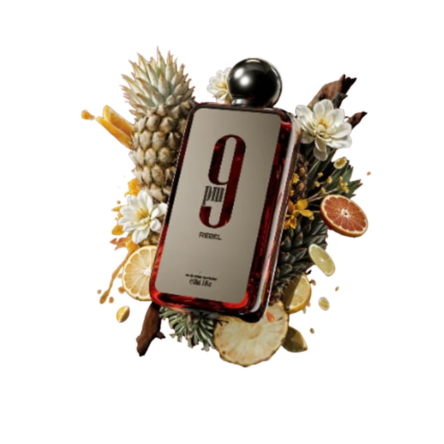 Perfume 9 PM Rebel EDP 100 ml para hombre mandarín, piña