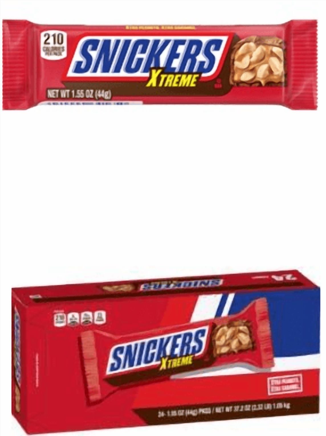 Snickers Full Size Chocolate Candy Bars - Family Pack, 48 ct