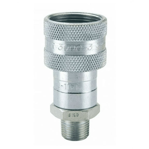Parker Quick Connect,Socket,1/4",1/4"-18 3050-2