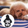 thumbnail image 3 of Halloween Skeleton Dog Costumes Clothes Pet Jumpsuit for Small Medium Dogs, 3 of 4