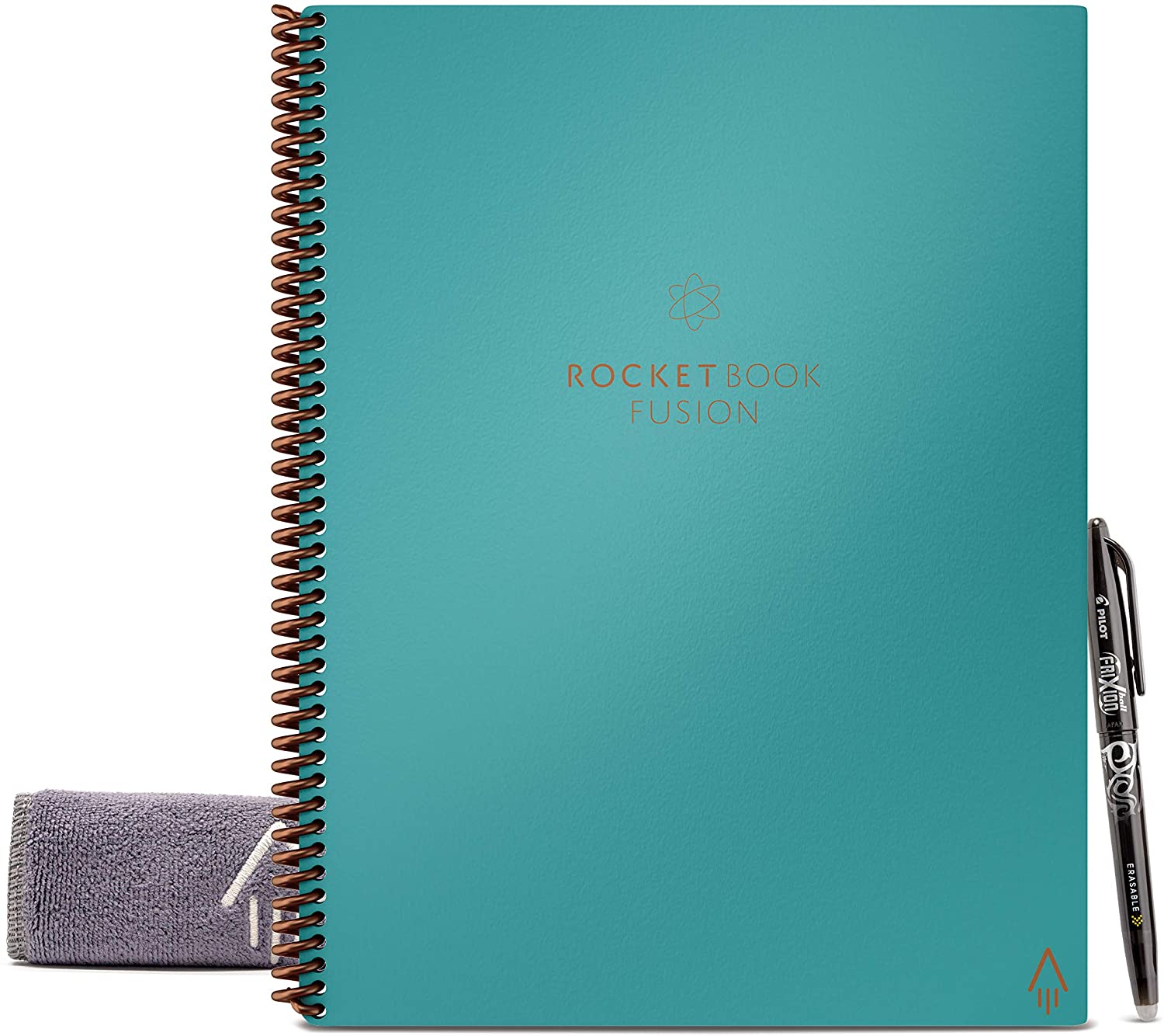 Rocketbook Fusion Smart Reusable Notebook with Pen and Microfiber Cloth
