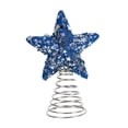 thumbnail image 2 of Topper de de Navidad Decoración de Navidad Decoración de árboles de Navidad Decoración de árboles Treetop para la tienda año Nuevo Desplato de Estilo D, 2 of 9