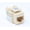 Ivory, variant on RiteAV CAT6 Keystone Jack White Punchdown (110 Type)