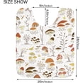 thumbnail image 5 of SKYSONIC Toilet Bathroom Rugs Sets 2 Piece, Mushrooms and Butterflies Soft Absorbent Fluffy Toilet Mat Set Non-Slip Rubber Backing Bath Mats for Bathroom,16"x24"+20"x24", 5 of 7