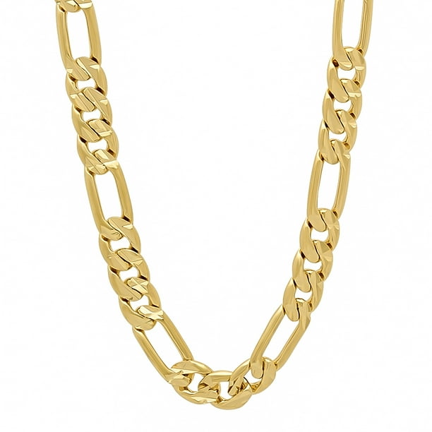 Figaro chain with diamonds Clearance