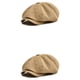 thumbnail image 1 of Gorra de Poliéster Sonducket para Hombre Boina de Viaje Ajustable Vintage Albaricoque 2piezas, 1 of 6