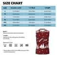 thumbnail image 6 of JUNZAN Christmas Tree Buffalo Plaid Men's Sleeveless T Shirts,Sleeveless Muscle Shirts,Sizes S-3XL, 6 of 8