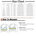 thumbnail image 3 of SDNall Plus Size Daily Bra for Old Women 3 Pack Front Closure Bras for Women No Underwire Bras for Women Wirefree Front Clasp Bra Old Woman Bra Comfortable Bra (Purple Sizes:M-7XL), 3 of 9