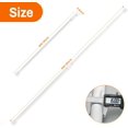 thumbnail image 5 of 6 Pcs Tension Curtain Rods No Drilling,Adjustable Shower Curtain Rod for Windows 28 to 48 inch,Spring White Curtain Rod Closet Rod,Window Curtain Rod, 5 of 9