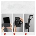 thumbnail image 4 of Jinsinto Adjustable Shower Head Holder, Suction Cup, Convenient Hand Nozzle, 90 Degree Rotation, Shower Holder,BLACK,, 4 of 5