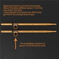 thumbnail image 2 of Baohd 2 Pieces Drumstick Control Clips Reusable Anti-slide Silicone Handle Drum Sticks Aid Grip Clamp Beginner Drummer, 2 of 8