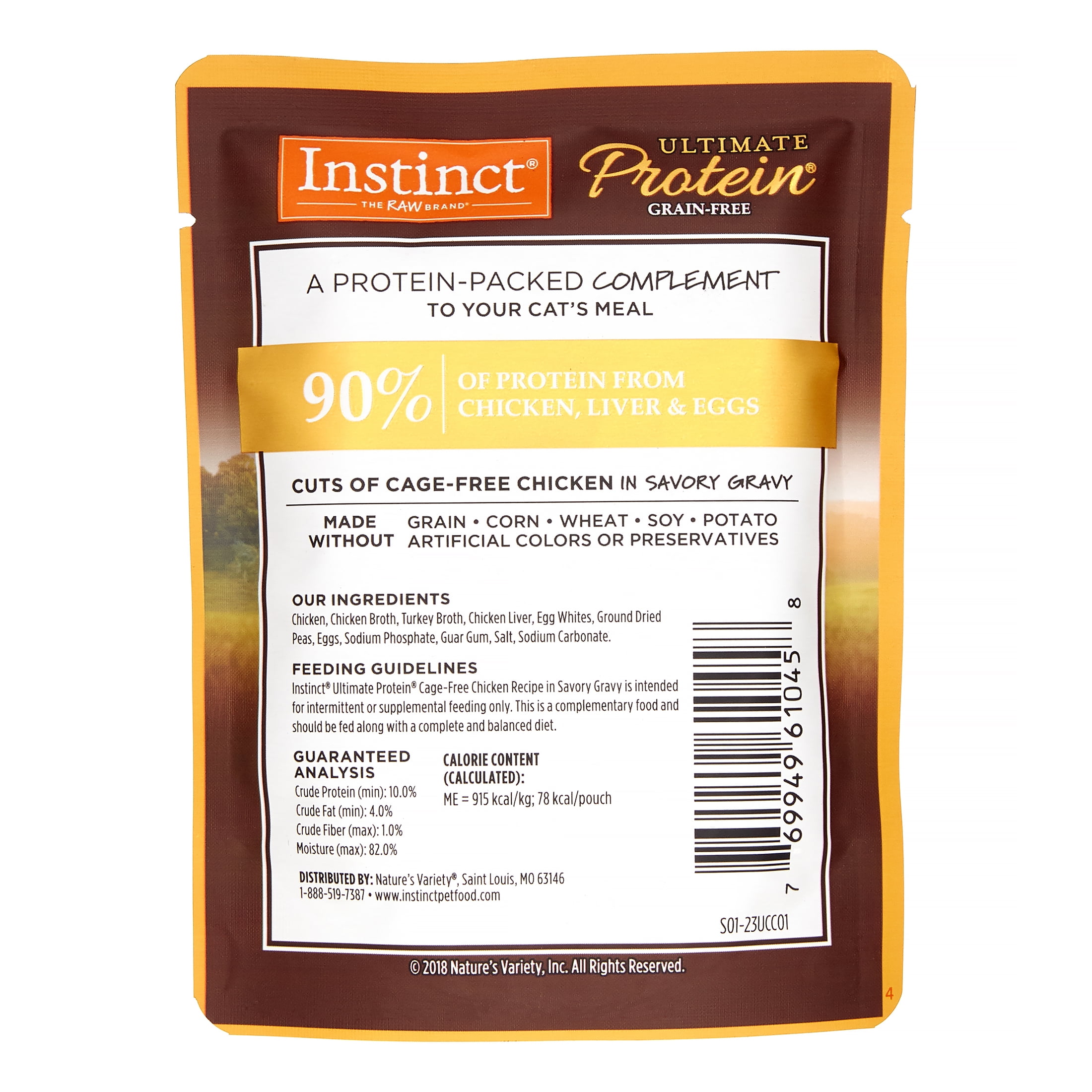 instinct cat food ultimate protein