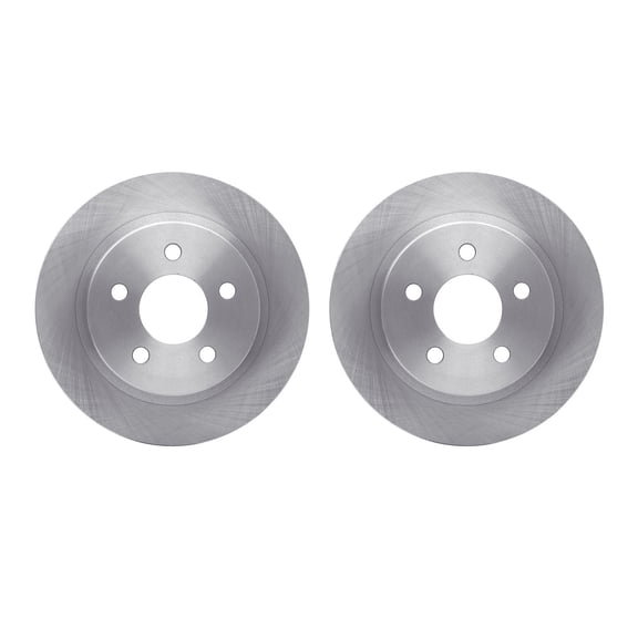 Dynamic Friction Company Rear Brake Rotors 6002-47023