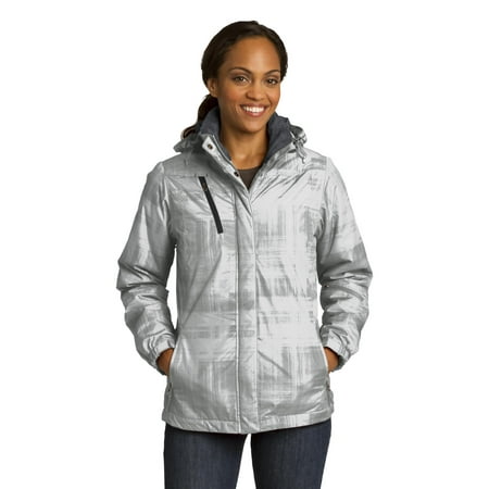 Port Authority Ladies Brushstroke Print Insulated Jacket