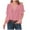 Pink, variant on RQYYD Velvet Tops for Women Vintage Long Sleeve Button Down Shirts Blouse Womens Velvet Shirt V Neck Dressy Tunic Tops