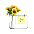 thumbnail image 1 of Polyfin Fish Pritive Freshwater Artificial Sunflower Vases Bottle Blessing Card, 1 of 3