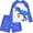 Blue Dinosaur, variant on Boys Two Piece Rash Guard Swimsuits Kids Long Sleeve Sunsuit Swimwear Sets Bathing Suit