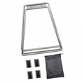 thumbnail image 3 of Soporte plegable para refrigerador, soporte para caja de hielo, soporte multiusos para bolsa de basura portátil, soporte para contenedor de agua para Plata, 3 of 8