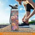 thumbnail image 6 of BZSMCE Sport Bottle Cut Radiant Outdoor sports Water Bottle Size: 10.4x3in, 6 of 7