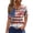 Red #114, variant on KDDYLITQ United States 250th Anniversary Shirts for Women Causal Usa Star Stripes Button Henley V Neck Tees Freedom 250 Years Birthday July 4th T-Shirts Red White Blue Basic Short Sleeve Tops Blue XL