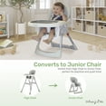 thumbnail image 2 of Dream On Me Portable 2 In 1 Table Talk High Chair |Convertible |Compact High Chair |Light Weight Portable Highchair, 2 of 6