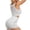 #0326-Gray, variant on Uootdi 2 Piece Outfits Women Solid Color Seamless Sports Bra And Biker Shorts Soft Stretchy Gym Activewear Sets Gift