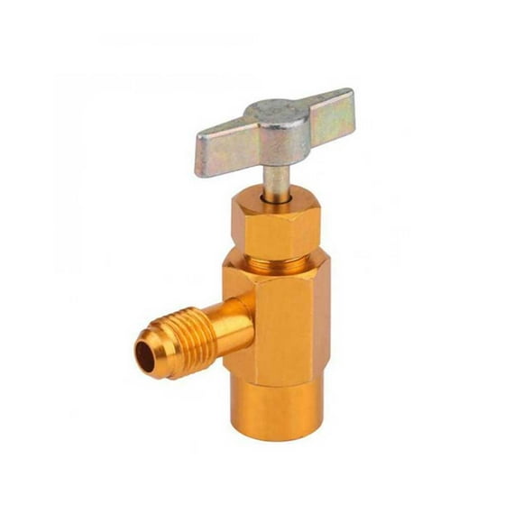 Kenally Adaptador de lata de CA refrigerante, abridor de botellas con mango en T de 1/4 pulgadas, tapper de rosca, válvula de aire acondicionado Vehículos, repuestos y accesorios Mis Kenally VI018230-00B