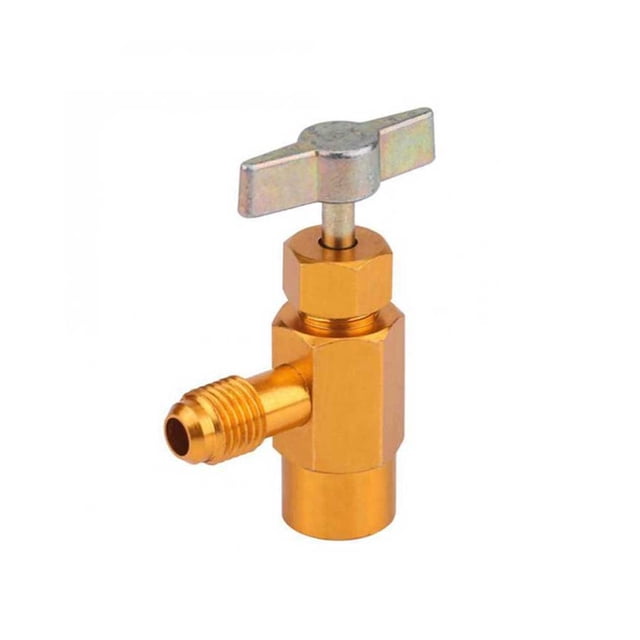 Kenally Adaptador de lata de CA refrigerante, abridor de botellas con mango en T de 1/4 pulgadas, tapper de rosca, válvula de aire acondicionado Vehículos, repuestos y accesorios Mis Kenally VI018230-00B