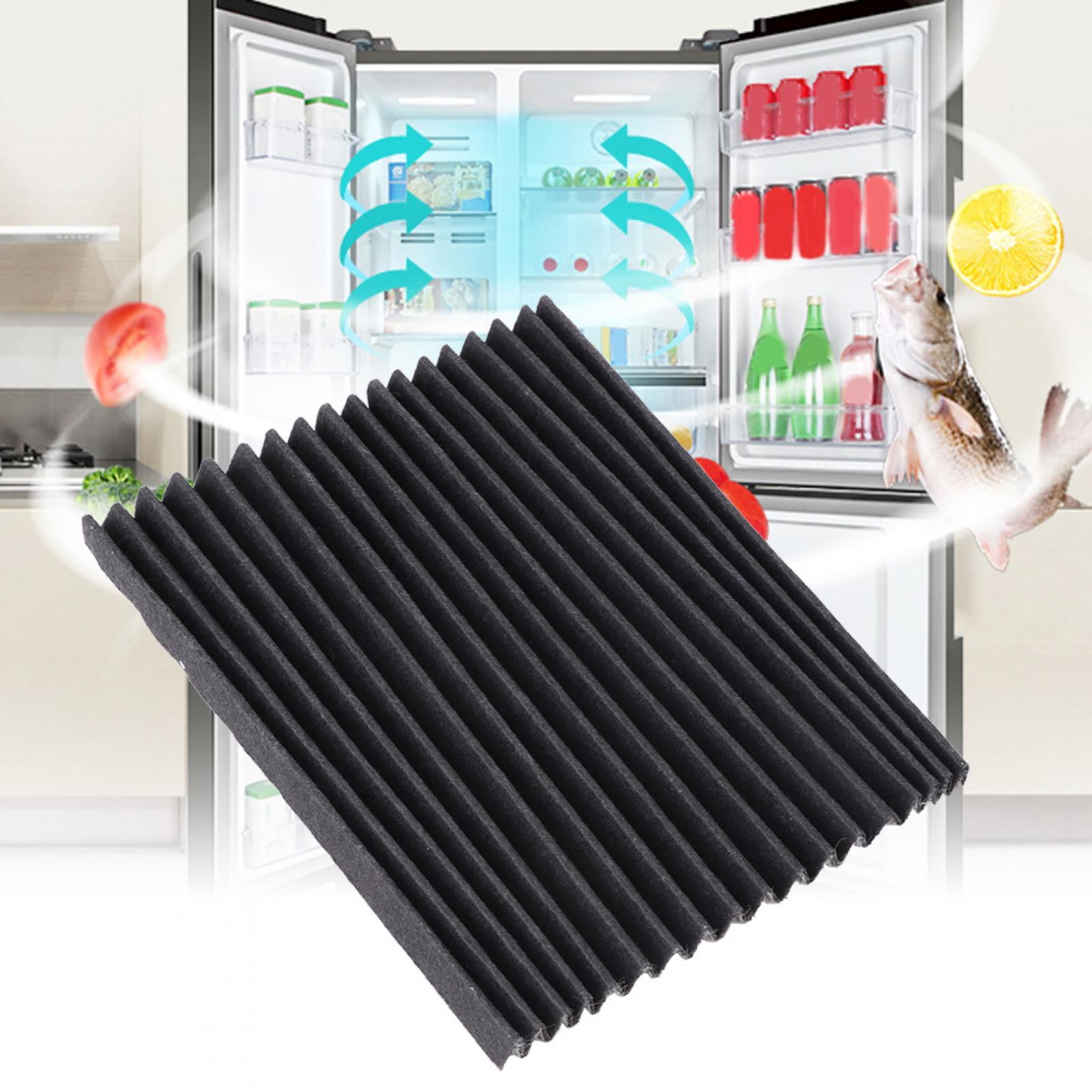 Freezer Air Filter, 4Pcs Fridge Air Filter, Replace Every 6 Months Durable Contains Activated Carbon Crand New Home For Restaurant Refrigerator