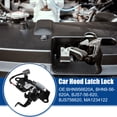 thumbnail image 2 of Unique Bargains Car Hood Latch Lock Assembly Replacement for Mazda 3 2014-2018 Black, 2 of 6