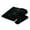 Black, variant on Queen Mary Bath Rugs 3 Piece Bathroom Rug Set, Luxury Soft Plush Bath Mat, Countour Rug, Toilet Seat Lid Cover, Non-Slip, Floor Mats Water Absorbent - Black