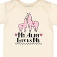 thumbnail image 4 of Inktastic Llama Aunt Loves Me Girls Girls Baby Bodysuit, 4 of 5