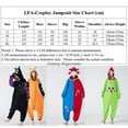 thumbnail image 3 of Monos divertidos Kigurumi con dibujos de aguacate para mujer y hombre, pijamas con capucha de una pieza, disfraces cálidos de lana para Halloween y Navidad, 3 of 4