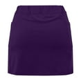 thumbnail image 7 of Clearance Abomasnow Tennis Skirts for Women Inner Shorts Pleated Golf Athletic Skorts Pockets High Waisted Workout Running Pickleball Sports XL Purple, 7 of 7