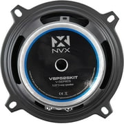 NVX VSP525KIT 5.25 Component Car Speaker System 750W Peak V-Series 2-Way w/ 25mm Silk Dome Tweeters