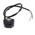 thumbnail image 3 of Motorcycle Fog Light Switch ON/OFF DC 12V Handlebar Mount Moped Universal Black, 3 of 5