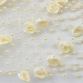 thumbnail image 5 of Coofit Guirlande de Perles 16,4 Pieds Fleur Décorative Chaîne de Perles Décoration de Mariage, 5 of 5