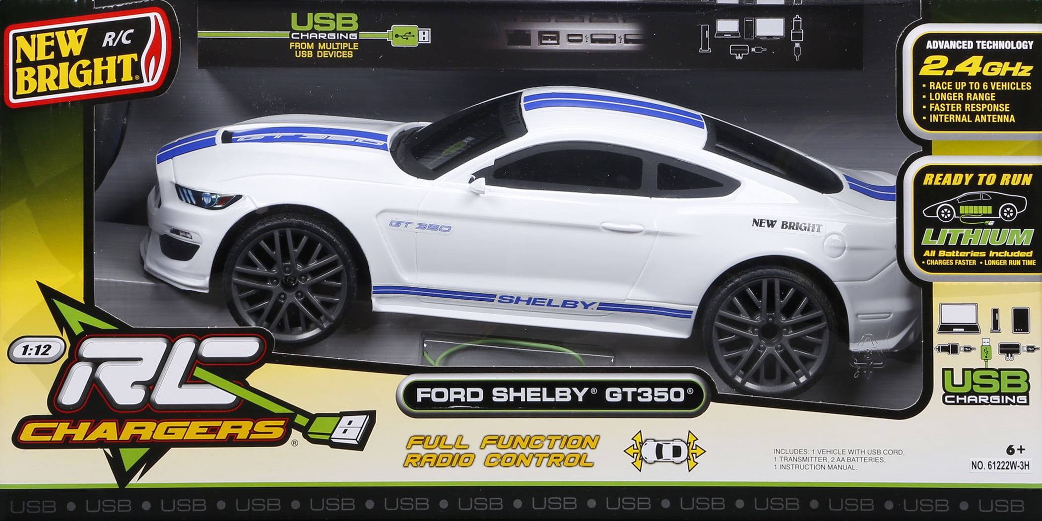new bright rc mustang