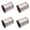 White 4PCS, variant on 500 Yards White Crimped Curling Ribbon Shiny Balloon Curling String Gift Wrapping Ribbon For Festival Art Craft Florist Flowers Decoration