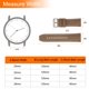 thumbnail image 2 of Correas de reloj de silicona Uxcell de 24 mm de ancho, correas de reloj de goma suaves con hebilla de tono plateado para hombres y mujeres, marrón oscuro, 2 of 6
