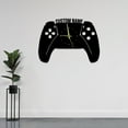 thumbnail image 4 of Craftnamesign Custom Game Controller Wall Clock For Game Room Video Game Store Decor, 4 of 4